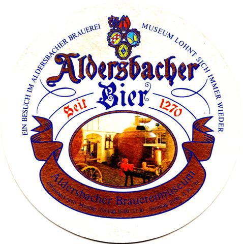 aldersbach pa-by alders sorten rund 3b (215-aldersbacher bier)